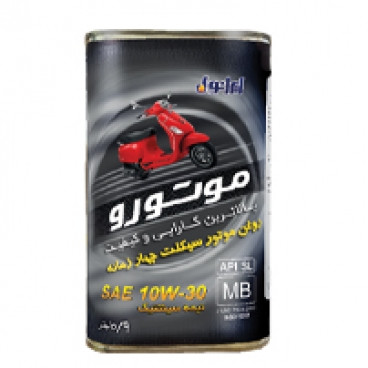 روغن موتورسیکلت بنزینی چهارزمانه اتوماتیک ایرانول