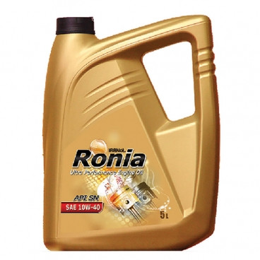 روغن موتور چند درجه ای ویژه بنزینی ایرانول Ronia